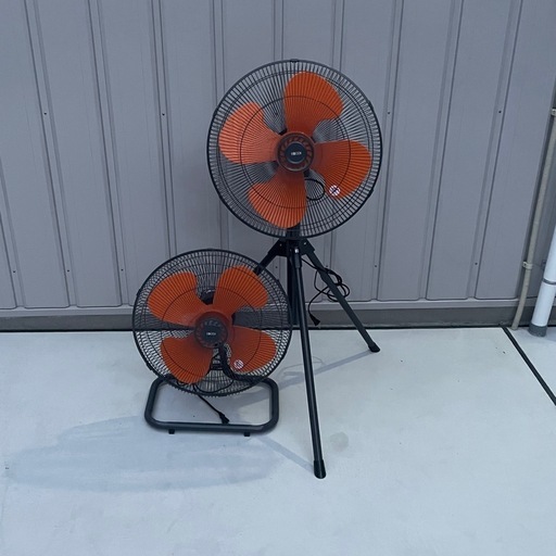 広電　扇風機　工業扇　2つセット