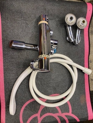 SAE-EI  SK1801浴室用サーモスタット混合水栓フルメッキ使用