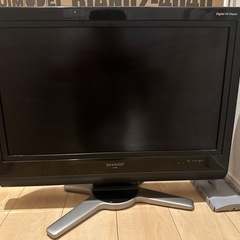 2008年製AQUOSテレビ(ジャンク)