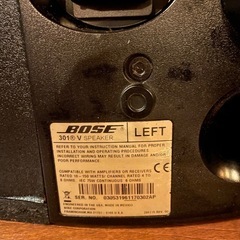 BOSE スピーカー301®️V ペア　天釣り金具付き
