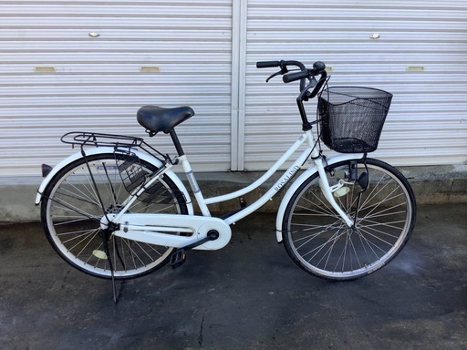 460  ROSALIND自転車  ママチャリ   26インチ　ホワイトボディー