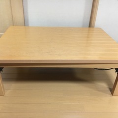 【中古】ニトリ　折りたたみ　
コタツテーブル