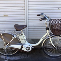 473  パナソニック新機種電動アシスト自転車vivi  DX24インチホワイトボディー 473 パナソニック新機種電動アシスト自転車vivi DX24インチホワイト