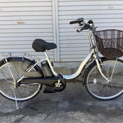 475 ヤマハ新機種電動アシスト自転車pasnatura 24インチシルバーアルミ
