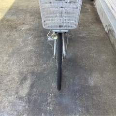 478  ブリヂストン電動アシスト自転車アシスタ   26インチシルバーアルミボディー