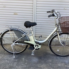 479 ブリヂストン新機種電動アシスト自転車アシスタ 26インチシルバー