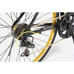 定価86,230円　オオトモ｜OTOMO 700×28C型 クロスバイク 自転車　LIG MOVE （ブラック/440サイズ《適応身長：155cm以上》） 19246 