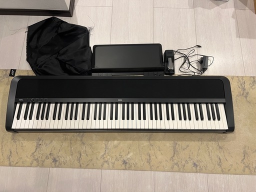 KORG B2N(BK) ピアノ本体他