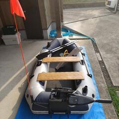 【予定者決定】ゴムボート ハンドエレキ 一式