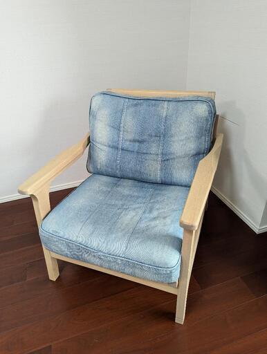 1人用ソファ WTW TISMO SOFA DENIM 1S