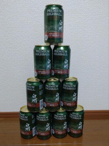 サントリー プレミアムハイボール 白州 シェリー樽 350ml 10缶セット