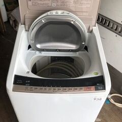 NO 454 🌈福岡市内配送設置無料✨🌈 日立 HITACHI ビートウォッシュ 洗濯乾燥機 （8kg） シャンパン BW-DV80A N