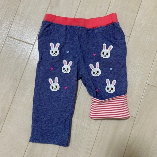 ミキハウス　7分丈パンツ　100サイズ