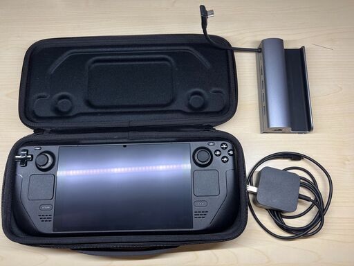 SteamDeck LCD SSD 1TB換装、静音ファンに換装、専用ドック(非純正)