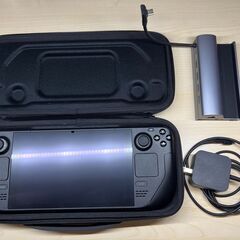 SteamDeck LCD SSD 1TB換装、静音ファンに換装、専用ドック(非純正)