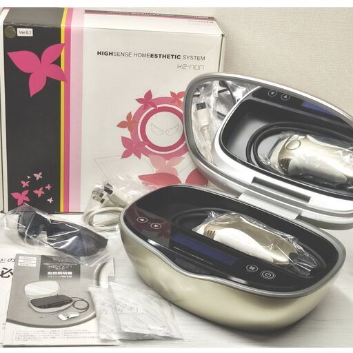 【残99.4%以上】脱毛器 ケノン 眉毛脱毛器付き Ver6.1 ゴールド