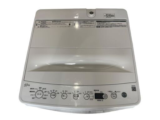 【決まりました】⚪【美品 高年式】ハイアール 全自動電気洗濯機 BW-45A 2022年製