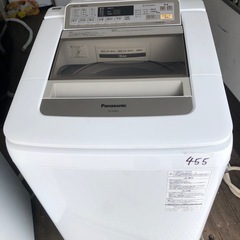 NO 455 🌈福岡市内配送設置無料✨🌈 パナソニック Panasonic 全自動洗濯機（9.0kg） 即効泡洗浄 エコナビ シャンパン NA-FA90H2-N