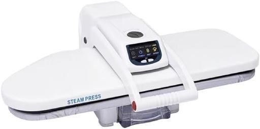 スチームプレス機 卓上アイロンプレス機 プレミアムモデル 業務用クリーニング機械を小型化 デジタルファブリックPSE認証済