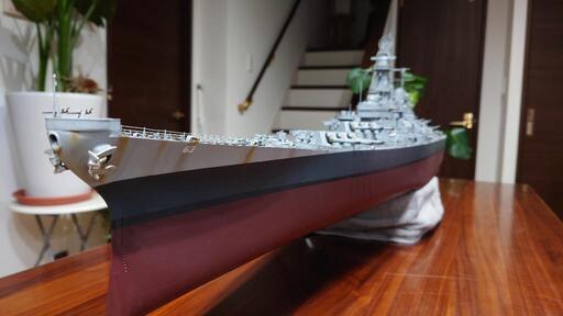 トランペッター　1/200 戦艦ミズーリ完成品