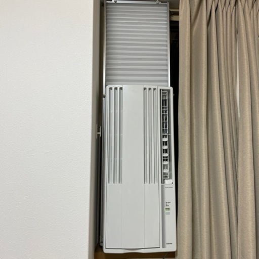決まりました　窓エアコン　コロナ