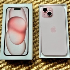【極美品】iPhone15 本体 128gb 付属品有り