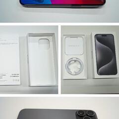 【随時値下・早い方優先】iPhone15promax 512GB ブラックチタニウム SIMフリー AppleCare＋　加入済み