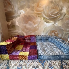 3点セット  大人気  ブロックマルチソファ　