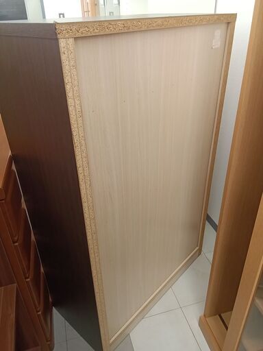 ☆ジモティ割あり☆ NITORI 六段チェスト ブラウン H137×D42×W87  