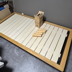 無印良品 木製ベッドフレーム オーク材突板 シングル