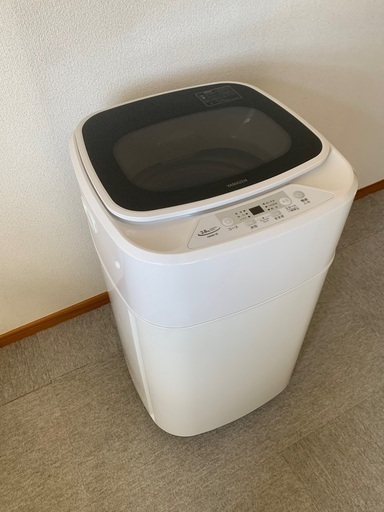 【山善】洗濯機 3.8kg
