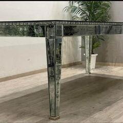 希少！煌びやかな全面ミラー仕様！最高級ダイニングテーブル♪約200万円 希少！煌びやかな全面ミラー仕様！最高級ダイニングテーブル♪約200万円