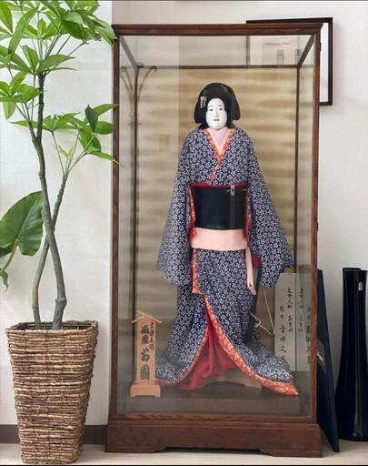 希少＆超美品！人間国宝 吉田文雀作 文楽人形 『酒屋 お園』ケース付