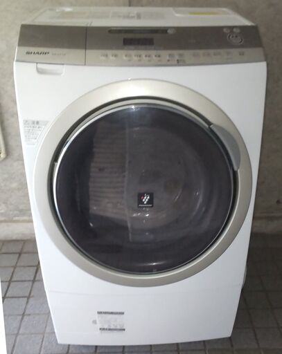 シャープ　プラズマクラスター洗濯乾燥機（10㎏）