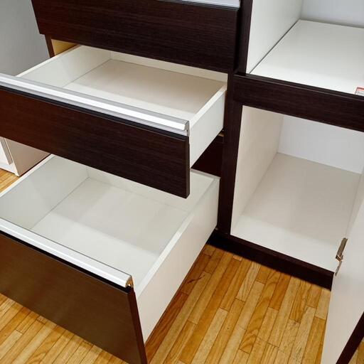 ☆ジモティ割あり☆ 最高 NITORI レンジボード ダークブラウン