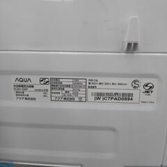 ★ジモティー割引有★ アクア 6.0kg全自動洗濯機 AQW-S6P(W) ② 2023年製 中古品