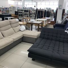 ☆ジモティ割あり☆ Gallery1950 3人掛けソファ ダークブルー H76×D76.5