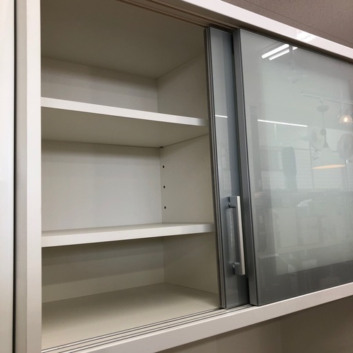 松田家具 国産大川製 700レンジボードE リスター 本体2色対応：BK/WH