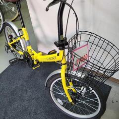 折りたたみ自転車　6段変速　ほぼ新品　数回使用