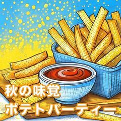 初心者歓迎！【ポテトパーティー】-飲み放題＆アイス付き-