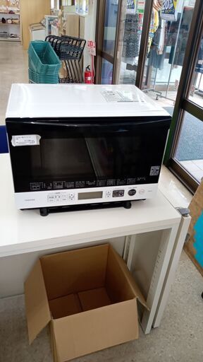 店長特別値引き★ジモティ割あり★ TOSHIBA 電子レンジ  19年製 動作確認／クリーニング済み TJ8486