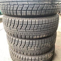 本日限定です！165/55R15 YOKOHAMA ice GUARD iG60  スタッドレスタイヤ　4本　バリ山　      　     