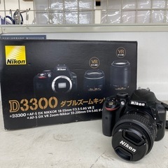Nikonのデジタル一眼レフカメラ(D3300)
