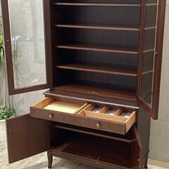 全国発送可能！】神戸元町欧風家具！ 【メープル不二屋】高級食器棚