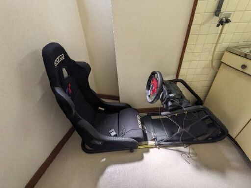 品】スパルコ・レーシングコックピット・プロ GRAN TURISMO 4 【中古品