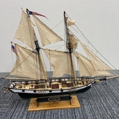 帆船模型完成品 ダブルボート －飾るだけで部屋の雰囲気が一変－