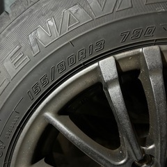 ホイール付きスタッドレスタイヤ 155/80R13