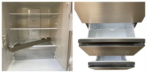 日立 HITACHI 冷蔵庫 3段 265L R-27RV-N HITACHI 3ドア冷蔵庫 265L 2022年