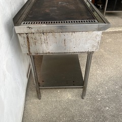 業務用　鉄板焼きコンロ　都市ガス　4連 業務用鉄板焼きコンロ(都市ガス)