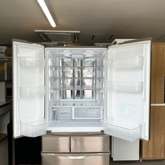 【美品‼️】シャープ 501Lノンフロン冷凍冷蔵庫 2014年製 プラズマクラスター搭載 節電25 プレミアムブラウン♪